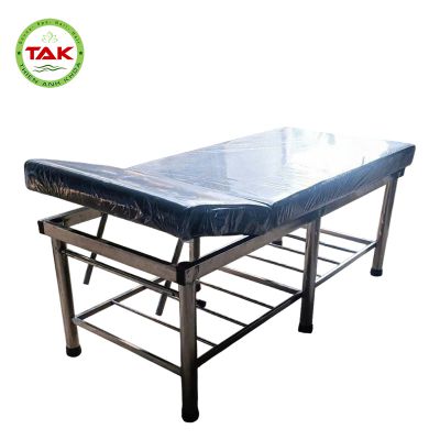Giường Massage Body Chân Sắt - Inox